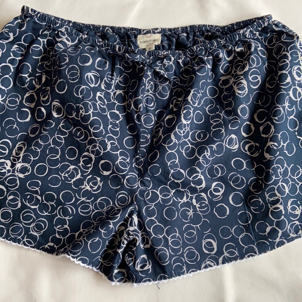 Pajama shorts